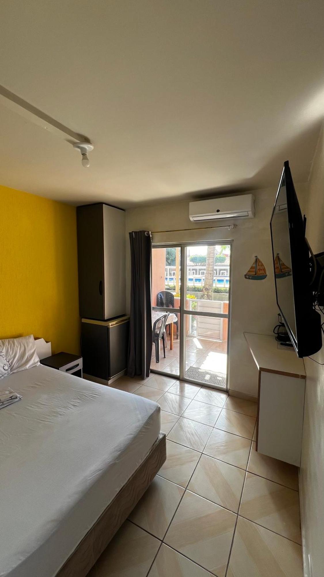 Flat Barra De Sao Miguel Mobiliado Apartment Luaran gambar
